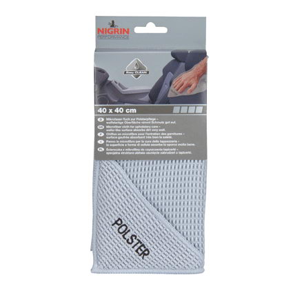 NIGRIN Performance Mikrofasertuch Polster  ("Polster" Größe 40 x 40 cm)