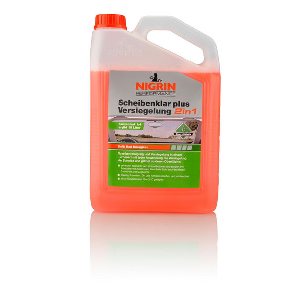NIGRIN Performance Scheibenklar + Versiegelung 2in1 – Konzentrat 1:4 – (3L)