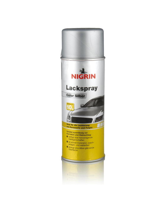 NIGRIN Lackspray Color Silber  (400ml)