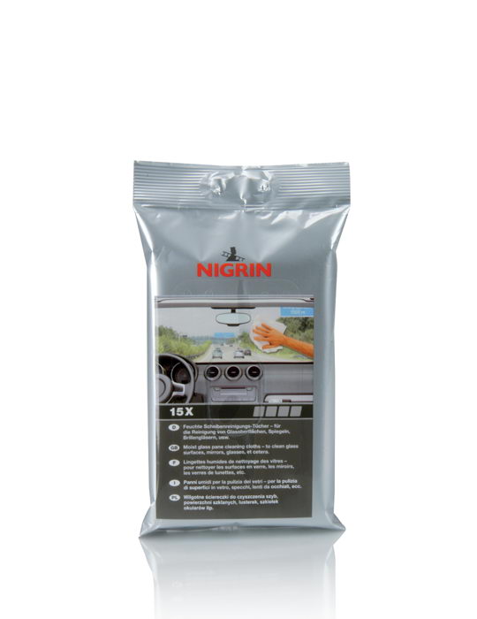 NIGRIN Scheibenreinigungs-Tücher  (15 Stück)