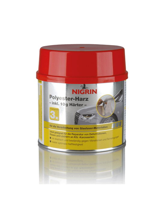 NIGRIN Polyester-Harz 490 g + 10g Härter (500g)
